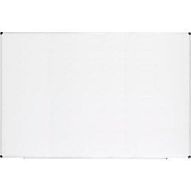 Tableau blanc Ultradex economy, format vertical/transversal, émaillé, magnétique, plateau de rangement, impression personnalisée, L 1200 x P 10 x H 900 mm