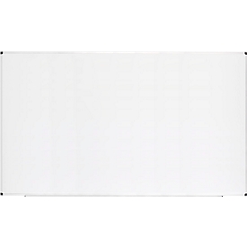 Tableau blanc Ultradex economy, format vertical/transversal, émaillé, magnétique, plateau de rangement, impression personnalisée, L 1500 x P 10 x H 1000 mm