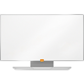 Tableau blanc Widescreen nobo - cadre alu - surface Nano Clean - l. 710 x H 400 mm - avec auget