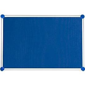 Tableau d’affichage 2000 MAUL, textile, bleu, 900 x 1200 mm
