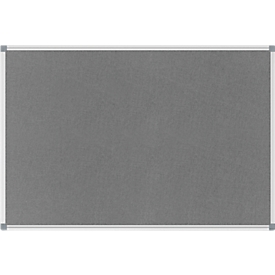 Tableau d’affichage MAULstandard, textile, 600 x 900 mm, gris
