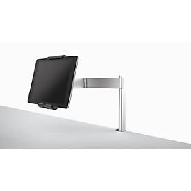 Tablet Tischhalterung DURABLE CLAMP, für Tablets 7-13", drehbarer Schwenkarm & Tischklemme