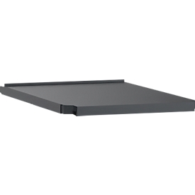Tablette à chaussures C+P pour armoires-vestiaires, largeur de compartiment 300 mm, acier