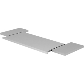Tablette coulissante en option pour l'armoire à portes coulissantes/à rideaux transversaux Breno