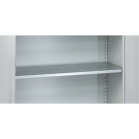 Tablette pour armoires à outils de dimensions L 1000 x P 500 mm, acier galvanisé