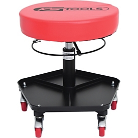 Tabouret mobile et réglable en hauteur
