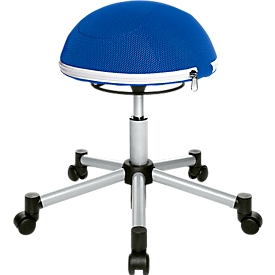 Taburete Sitness Half Ball, azul