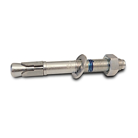 Taco especial, con tornillo, para bolardo antichoques XL273, 16/140 mm