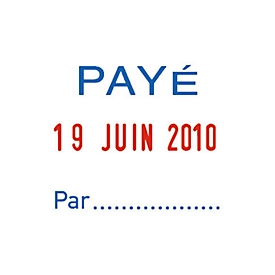 Tampon polyvalent 5430L trodat®, français