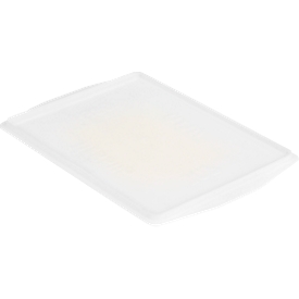 Tapa para recipiente polivalente, 460 x 328 mm, blanco