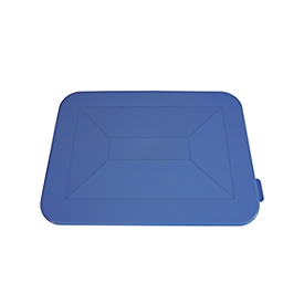 Tapa, para soporte de bolsas de basura de 120 litros, para carros de limpieza Poly I y II, L 470 x A 370 x A 40 mm