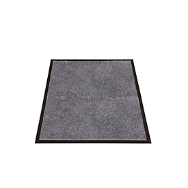 Tapis anti-salissures Miltex Eazycare Basic, usage intérieur, 800 x 600 mm, polypropylène, gris foncé