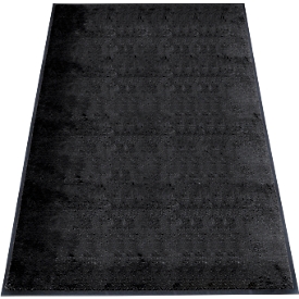 tapis anti-salissures miltex Eazycare Style, angulaire, antistatique, résistant aux UV, lavable, nylon haute torsion &amp; caoutchouc Niltril, 1200 x 2000 mm, noir profond
