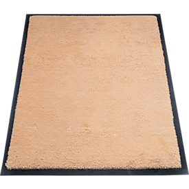 tapis anti-salissures miltex Eazycare Style, angulaire, antistatique, résistant aux UV, lavable, nylon haute torsion &amp; caoutchouc niltril, 600 x 850 mm, jaune pastel