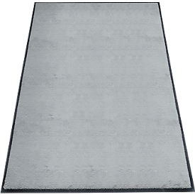 tapis anti-salissures miltex Eazycare Style, angulaire, antistatique, résistant aux UV, lavable, nylon haute torsion et caoutchouc niltril, 1200 x 2000 mm, gris trafic