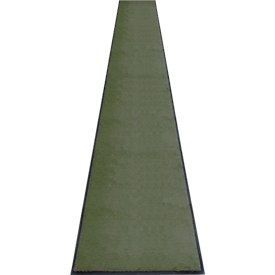 tapis anti-salissures miltex Eazycare Style, angulaire, antistatique, résistant aux UV, lavable, nylon haute torsion et caoutchouc niltril, 850 x 3000 mm, vert oxyde de chrome
