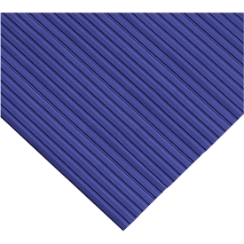Tapis chemin ergonomique, rouleau de 10 m, 600 mm de large, bleu
