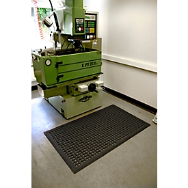 Tapis industriel Worksafe, noir, 900 x 1500 mm