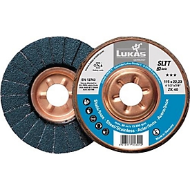 Tarcza lamelowa (listkowa) SLTT ZK D.115mm Uziarnienie 40, 10 Stück