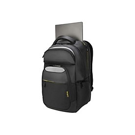Targus CityGear Laptop Backpack - Notebook-Rucksack - 35.6 cm - 12" - 14" - Schwarz