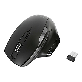 Targus Maus - antimikrobiell - ergonomisch - Für Rechtshänder - 7 Tasten - kabellos - 2.4 GHz - kabelloser Empfänger (USB)