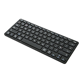 Targus - Tastatur - kompakt, mehrgerätefähig, antimikrobiell - kabellos - Bluetooth 5.1 - QWERTY