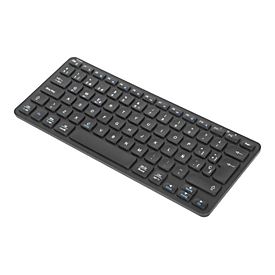 Targus - Tastatur - Mehrgeräte - compact - antimicrobial - kabellos
