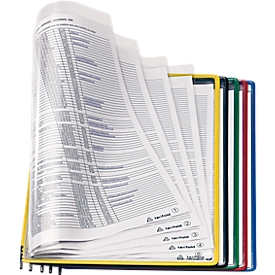 tarifold display boards DIN A4, blue, 10 pieces