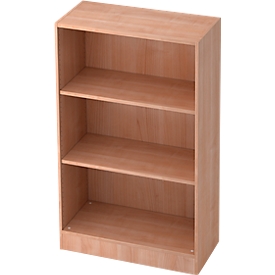 TARVIS boekenkast, B 800 x T 400 x H 1270 mm, 3 OH, notendecor