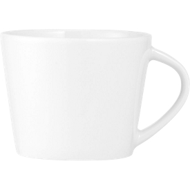 Tasse à café Caterado ISTA, volume 180 ml, Ø 80 x H 65 mm, porcelaine, blanc, 6 pièces