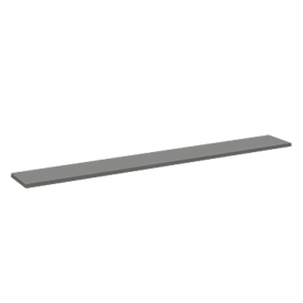 Tassenplanchet Tool, recht, B 1320 x D 200 mm, antraciet
