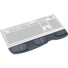 Tastatur-Handgelenkauflage, Stoff, schwarz