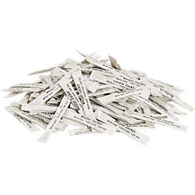 Tchibo suikersticks, witte suiker, 1000 stuks van 4 g elk