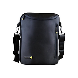 techair Ultrabook Portrait - Notebook-Schultertasche - 35.8 cm - 12" - 14.1" - Schwarz