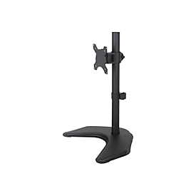 Techly Aufstellung - für LCD-Display - Schwarz - Bildschirmgröße: 33-68.6 cm (13"-27")