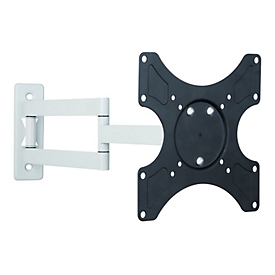 TECHly - Befestigungskit (Wandbefestigung) - neigbar - für LCD-Display - 3 joints - schwarz und weiß