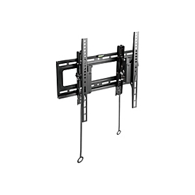 Techly Befestigungskit (Wandmontage) - fortschrittlicher erweiterter Neigungsmechanismus - für LCD-TV / gekrümmter LCD-TV - verriegelbar - Schwarz - Bildschirmgröße: 81.3-177.8 cm (32"-70")