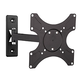 Techly Befestigungskit (Wandplatte, VESA-Adapter) - für Flachbildschirm - Schwarz - Bildschirmgröße: 48.3-94 cm (19"-37")