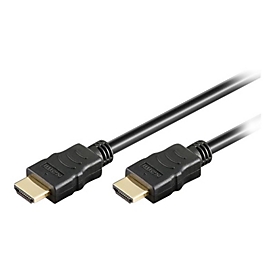 TECHly - Highspeed - HDMI-Kabel mit Ethernet - HDMI männlich zu HDMI männlich - 1.5 m - ungeschirmt