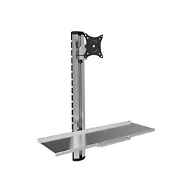 TECHly ICA-PLW 01 - Befestigungskit - für Monitor / Tastatur - Silber