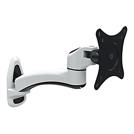 Techly Klammer - für LCD TV - Aluminium - Schwarz / Weiß - Bildschirmgröße: 38.1-68.6 cm (15"-27")