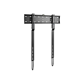 Techly LED 200 - Befestigungskit (Wandmontage) - Ultra Slim Fixed - für LCD-Display - verriegelbar - Kunststoff, Stahl - Schwarz - Bildschirmgröße: 81.3-165.1 cm (32"-65")