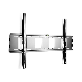 Techly LED 200 - Halterung - Slim - für LCD TV - fest - hochwertiger kaltgewalzter Stahl - Schwarz - Bildschirmgröße: 139.7-254 cm (55"-100")