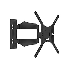 Techly LED 300 - Befestigungskit (Wandmontage) - Voll beweglich - für LCD TV - schmal - Schwarz - Bildschirmgröße: 63.5-132 cm (25"-52")