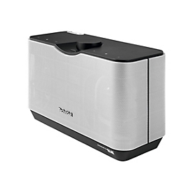 TechniSat AudioMaster MR2 - Lautsprecher - kabellos - Bluetooth, Wi-Fi - 60 Watt - Schwarz, Silber