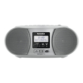 TechniSat DigitRadio 1990 - Ghettoblaster - Silber