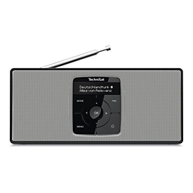 TechniSat DigitRadio 2 S - DAB+-Radio - Schwarz, weiß