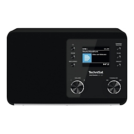 TechniSat DigitRadio 307 BT - DAB-Radio - 5 Watt (Gesamt) - Schwarz