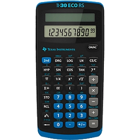 Technisch-wetenschappelijke zakrekenmachine TI-30 ECO RS