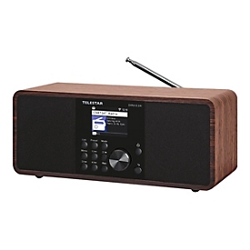 TELESTAR DIRA s 24i - Netzwerk-Audioplayer / DAB-Radiotuner - 30 Watt (Gesamt)